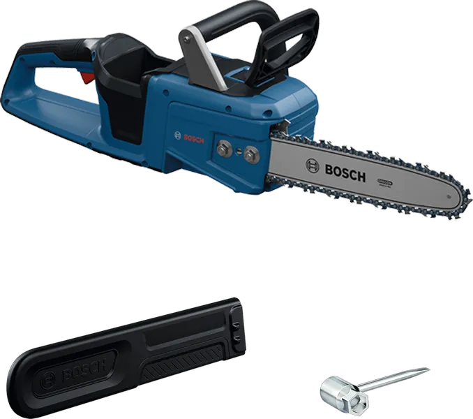 Αλυσοπρίονο Bosch GKE 18V-30 χωρίς καλώδιο με αξεσουάρ.