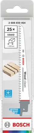 Πριονόλαμα Bosch Wood clean S644D HCS για καθαρές κοπές ξύλου.