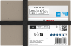 Λάμες κοπής μετάλλου Bosch S123XF BIM, συσκευασία 100 τεμαχίων, 150 mm.