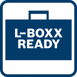 L-BOXX ready Συμπεριλαμβανόμενο ένθετο για εύκολη ενσωμάτωση στο σύστημα μεταφοράς Bosch