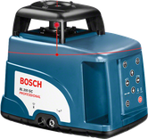 Εργαλείο ισοπέδωσης με λέιζερ Bosch BL 200 GC με λειτουργία περιστροφής.
