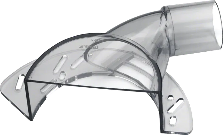 Οδηγός κοπής Bosch με εξαγωγή σκόνης για άκρες.