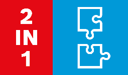 Dizajnirana da obavi posao za koji su inače potrebne 2 oštrice