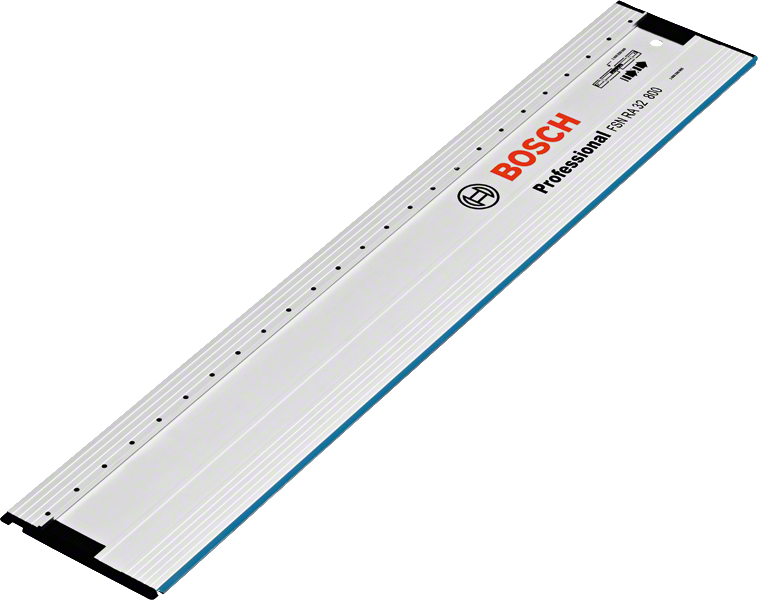 Aluminijska vodilica s oznakama za mjerenje sistemskog pribora.