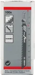Bosch list ubodne pile T 111 C za drvo, bočno razvedeni glodani zupci.