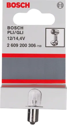 Bosch PLI/GLI žarulja 12/14,4V.
