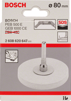 Bosch filc za poliranje 80 mm za rotacijske alate.