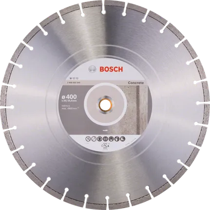Bosch Standardna dijamantna rezna ploča za beton 400 mm.