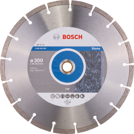 Bosch Standardna dijamantna rezna ploča za kamen 300 mm.