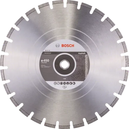 Bosch Standard dijamantna rezna ploča za asfalt 450 mm.