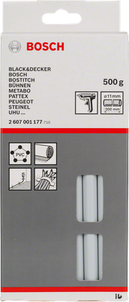 Bosch ljepilo u štapiću 11 mm x 200 mm za pištolje za vruće lijepljenje.