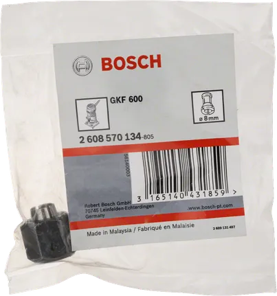 Bosch stezna čahura 8 mm GKF 600.