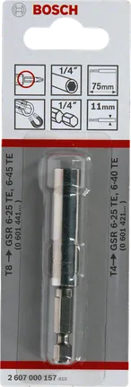 Bosch univerzalni držač 1/4″ 75 mm.