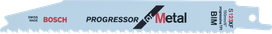 Bosch S 123 XF bimetalni list za recipročnu pilu za metal.