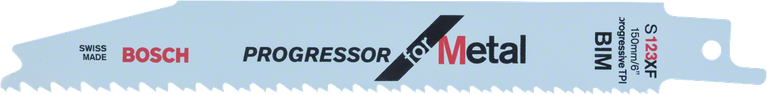 Bosch S 123 XF bimetalni list za recipročnu pilu za metal.