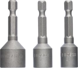 Bosch set od 3 nasadna ključa 8, 10, 13 mm.
