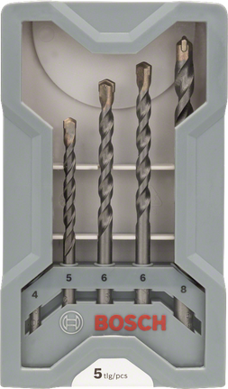 Bosch set od 5 svrdla za zid.