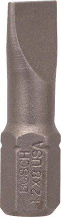 Bosch bit odvijača Extra Hard S1.2x8.0, duljine 25 mm.