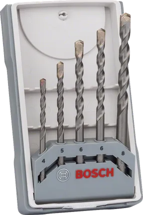 Bosch set od 5 svrdla za beton CYL-3, 4-8 mm.