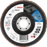 Bosch lamelni disk X551 Expert za metal, granulacija 125 mm, 40.