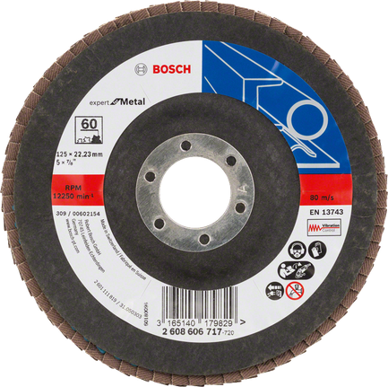Bosch lamelni disk X551 Expert za metal, granulacija 60.