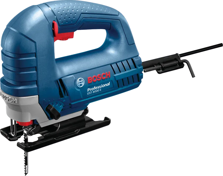 Bosch GST 8000 E ubodna pila za rezanje drva i aluminija.