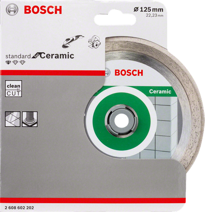 Bosch rezna ploča za keramičke pločice, promjera 125 mm.
