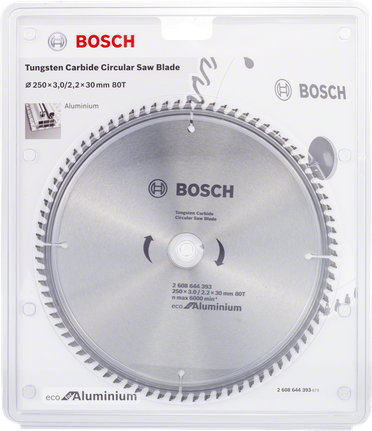 Bosch list kružne pile Eco za aluminij, promjer 250 mm.