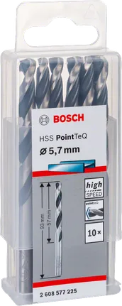 Bosch HSS PointTeQ svrdla 5,7 mm.