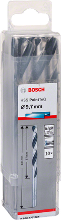 Bosch HSS PointTeQ set svrdala 9,7 mm.