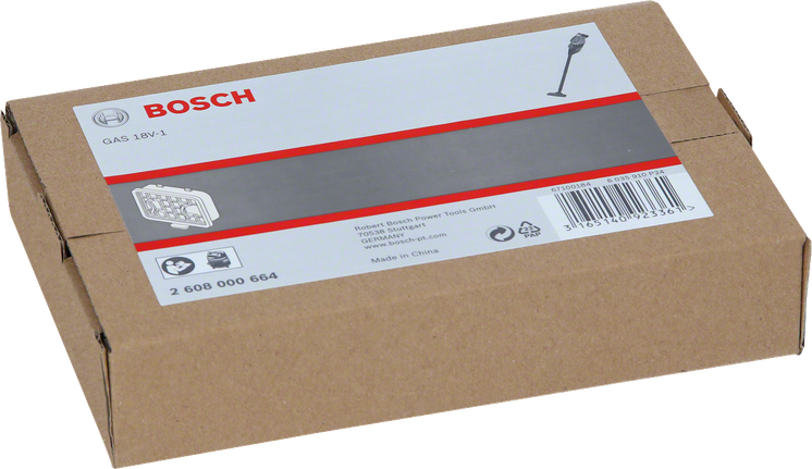 Kutija s priborom za Bosch filter.