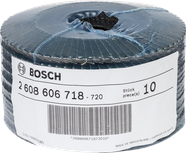 Bosch lamelni brusni disk X551 Expert za metal, pakiranje od 10 komada.