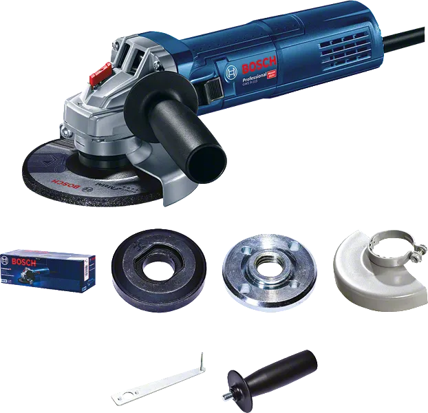 Bosch GWS9-115 kutna brusilica s priborom.