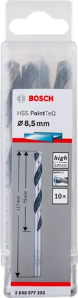 Bosch HSS PointTeQ set svrdala 8,5 mm.