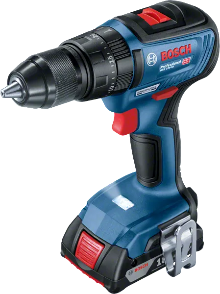 Bosch GSB 18V-50 akumulatorska bušilica s baterijom od 2,0 Ah.