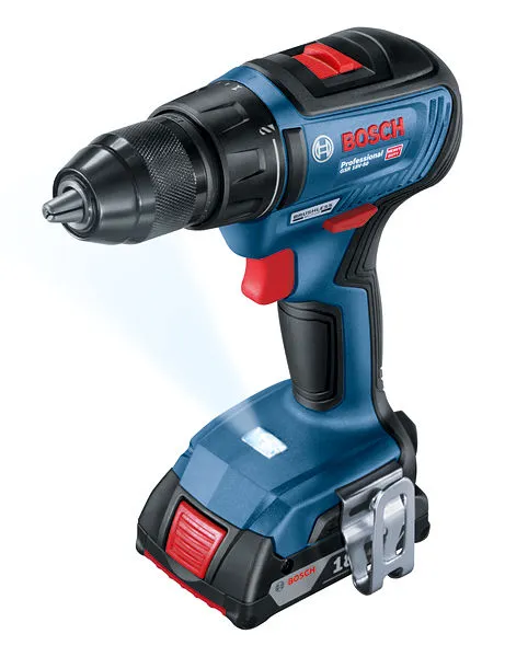 Bosch GSR 18V-50 akumulatorska bušilica s baterijom od 2,0 Ah.