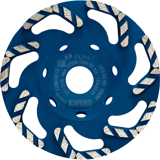 Bosch EXPERT dijamantna brusna glava za beton, 125 mm.