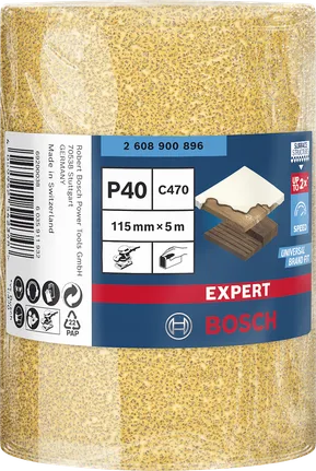 Bosch C470 brusni papir u roli 115 mm x 5 m G40.