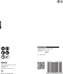 Bosch EXPERT C470 brusni papir s više rupica, 125 mm, granulacija 60.