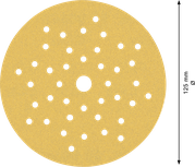 Bosch C470 brusni papir 125 mm višerupni G120 disk.