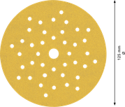Bosch C470 brusni papir, disk 125 mm s višerupnim sustavom.