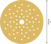 Bosch C470 brusni papir, višerupni, 150 mm.