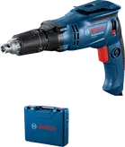 Bosch GTB 650 odvijač za suhu gradnju s torbicom za nošenje.