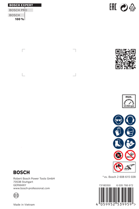 Bosch EXPERT dijamantna rezna ploča za više materijala 125 mm.