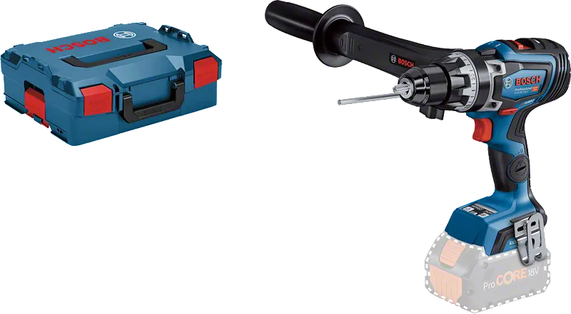 Bosch GSR 18V-150 C akumulatorska bušilica s bočnom ručkom.