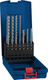 Bosch SDS plus-7X set svrdala za udarno čekić 5–12 mm.