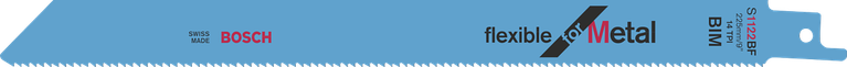 Bosch fleksibilni list sabljaste pile za metal.