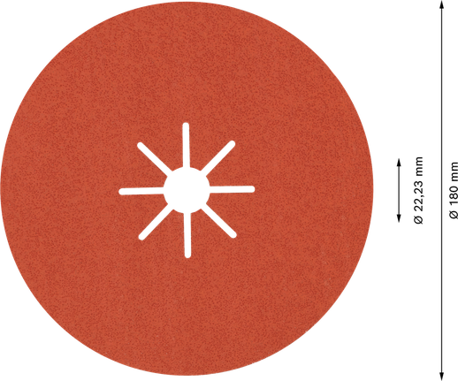 Bosch EXPERT R782 Prisma keramički vlaknasti disk 180 mm.