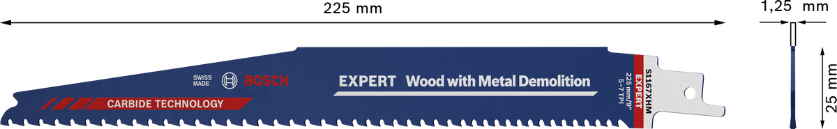 EXPERT Wood with Metal Demolition S1167XHM