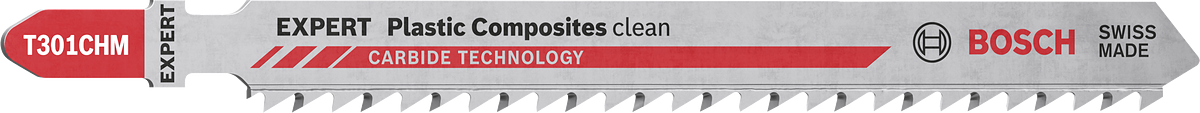 Bosch T301CHM list ubodne pile za plastične kompozite.